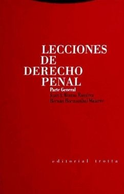 Lecciones de derecho penal. Parte general - Bustos Ramírez, Juan; Hormazábal Malarée, Hernán