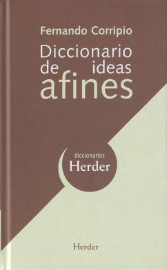 Diccionario de ideas afines - Corripio Pérez, Fernando