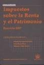 Impuestos sobre la renta y el patrimonio - Fuenmayor Fernández, Amadeo Granell Pérez, Rafael Higón Tamarit, Francisco J.