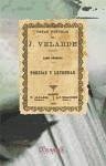 Facsímil: Obras poéticas. Tomo I - Velarde, José