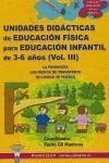 UNIDADES DIDÁCTICAS DE EDUCACIÓN FÍSICA PARA EDUCACIÓN INFANTIL DE 3-6 AÑOS (VOLUMEN III)