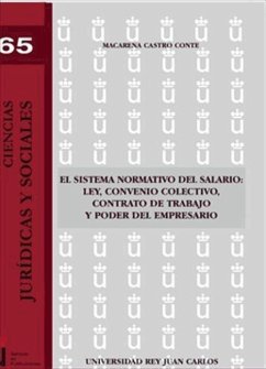 El sistema normativo del salario : ley, convenio colectivo, contrato de trabajo y poder del empresario - Castro Conte, Macarena