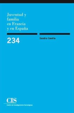 Juventud y familia : análisis comparativo de Francia y España - Gaviria Sabbah, Sandra
