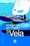 Navegando en patín a vela