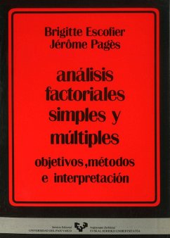 Análisis factoriales simples y múltiples - Escofier, Brigitte . . . [et al.