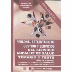 Personal estatutario de gestión y servicios SAS: temario y test