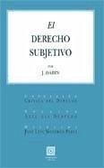 El derecho subjetivo - Dabin, John