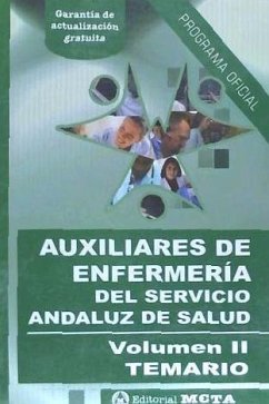 Cover Auxiliares de enfermería SAS: temario. Vol. II
