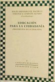 Educación para la ciudadanía : propuestas de actuación