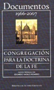 Cover Documentos de la Congregación para la Doctrina de la Fe (1966-2007)