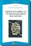 Ejercicios sobre las clases de palabras del español - Crego García, María Victorina