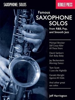 Famous Saxophone Solos - Harrington, Jeff
