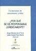 ¿Porqué se es responsable jurídicamente? - Sánchez de la Torre, Ángel