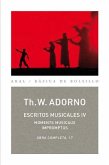 Escritos musicales, IV : moments musicaux, impromptus