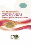 Oposiciones Ordenanzas, Principado de Asturias. Test psicotécnicos