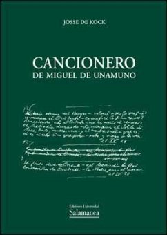 Cancionero de Miguel de Unamuno - Kock, Josse de