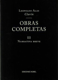 Obras Completas de Clarín. Tomo III
