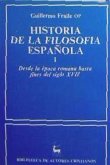 Historia de la filosofía española