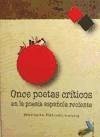 Once poetas críticos, en la poesía española reciente