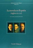 La novela en España, siglos XIX y XX