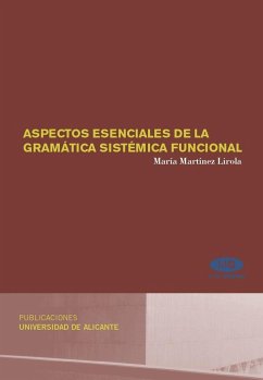 Aspectos esenciales de la gramática sistemática funcional - Martínez Lirola, María Dolores