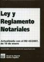 Ley y reglamento notariales - Borrell, Joaquim Jiménez Clar, Antonio J.