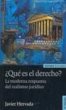 ¿Qué es el derecho? : la moderna... - Bild 1