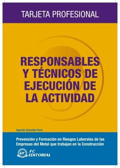 Responsables y técnicos de ejecución de la actividad - González Ruiz, Agustín