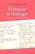 El lenguaje de Heidegger : diccionario... - Bild 1