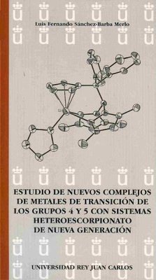 Estudio de nuevos complejos de metales de transición de los grupos 4 y 5 con sistemas heteroescorpionato de nueva generación - Sánchez-Barba Merlo, Luis Fernando