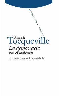 La Democracia En América - Tocqueville, Alexis De