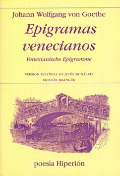 Epigramas venecianos - Goethe, Johann Wolfgang von