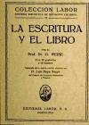 La escritura y el libro - Weise, F. Oscar