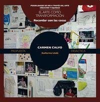 Cover Carmen Calvo : recordar con las cosas