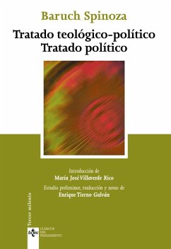 Tratado teológico-político ; Tratado político - Spinoza, Benedictus De; Spinoza, Baruch