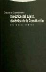 Dialéctica del sujeto, dialéctica de la Constitución - Cabo Martín, Carlos de