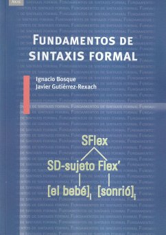 fundamentos de sintaxis formal - Bosque, Ignacio; Gutiérrez Rexach, Javier