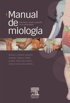 Manual de miología : descripción, función y palpación - Lorente, M.