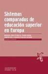 Sistemas comparados de educación superior en Europa : marcos conceptuales, resultados empíricos y perspectiva de futuro: Marcos conceptuales, ... de futuro (Educación universitaria)