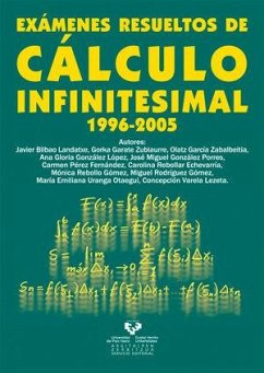 Cover Exámenes resueltos de cálculo infinitesimal, 1996-2005