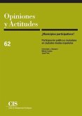 ¿Municipios participativos? : participación política y ciudadana en ciudades medias españolas