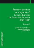 Proyectos docentes de adaptación al espacio europeo de educación superior 2005-2006