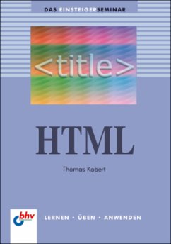 HTML - Kobert, Thomas