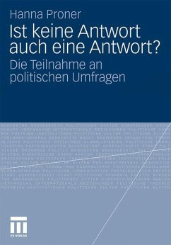 Ist keine Antwort auch eine Antwort? - Proner, Hanna