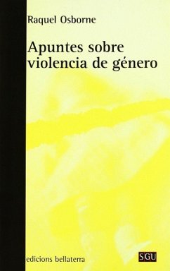 Apuntes sobre violencia de género - Osborne Verdugo, Raquel