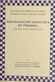 Programación didáctica de primaria (segundo nivel, tercer ciclo)