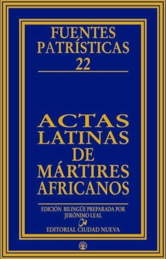 Cover Actas latinas de mártires africanos