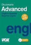Diccionario Advanced English-Spanish, español-inglés