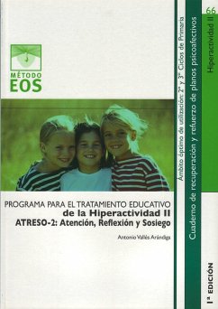 Cuaderno para el tratamiento educativo de la hiperactividad II - Vallés Arándiga, Antonio