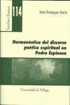 Hermenéutica del discurso poético espiritual en Pedro Espinosa - Domínguez García, Tania